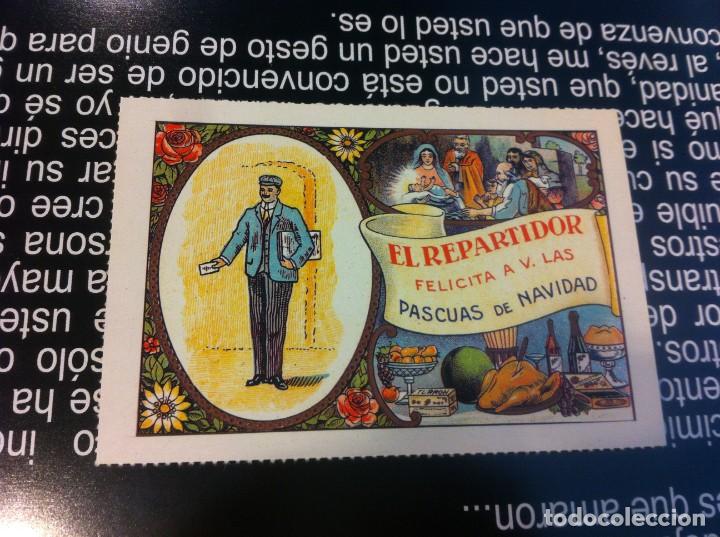 Cartoline: LAS M&Aacute;S BELLAS TARJETAS POSTALES. EL REPARTIDOR FELICITA...