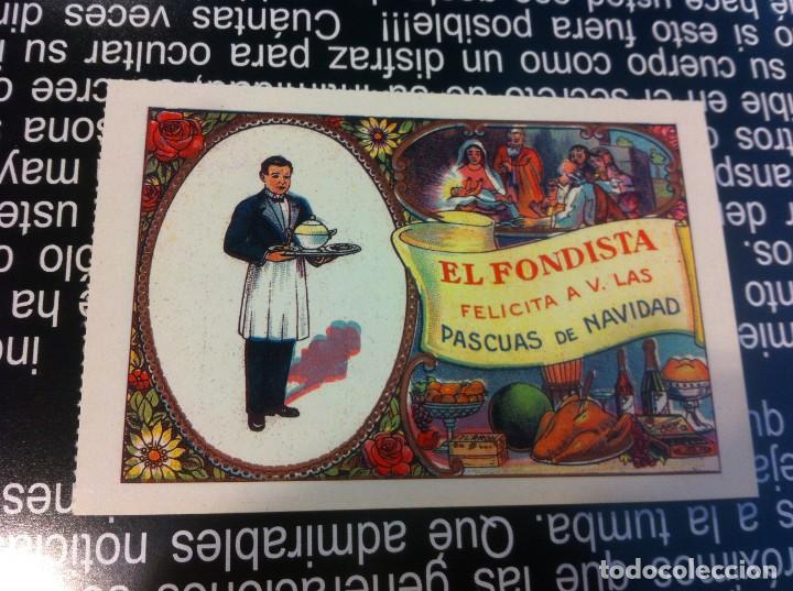 Postkarten: LAS M&Aacute;S BELLAS TARJETAS POSTALES. EL FONDISTA FELICITA...