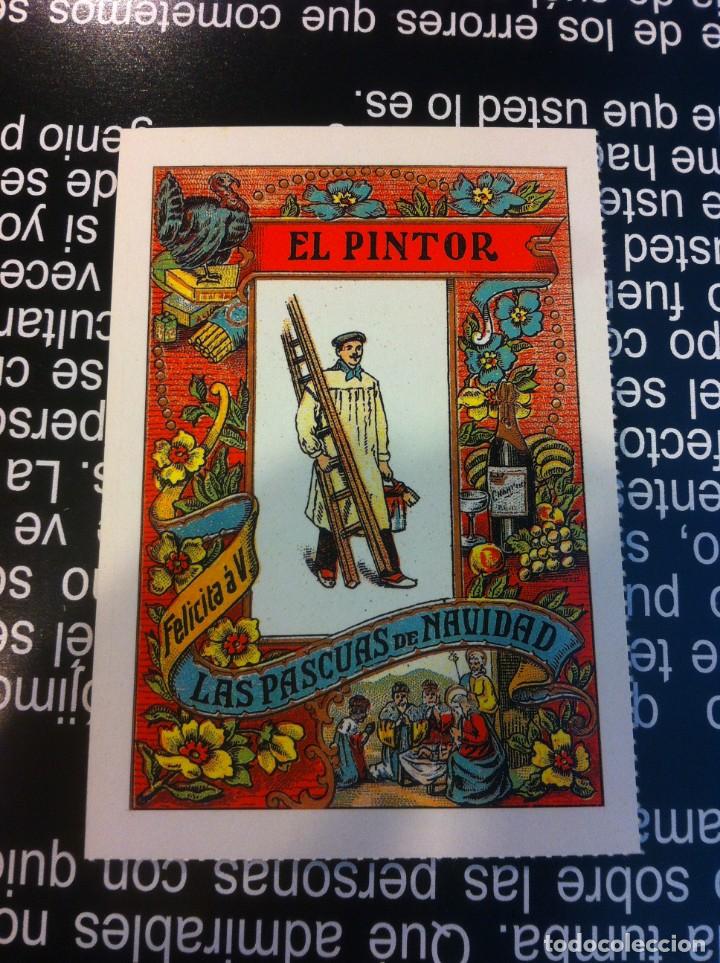 Postcards: LAS M&Aacute;S BELLAS TARJETAS POSTALES. EL PINTOR FELICITA...