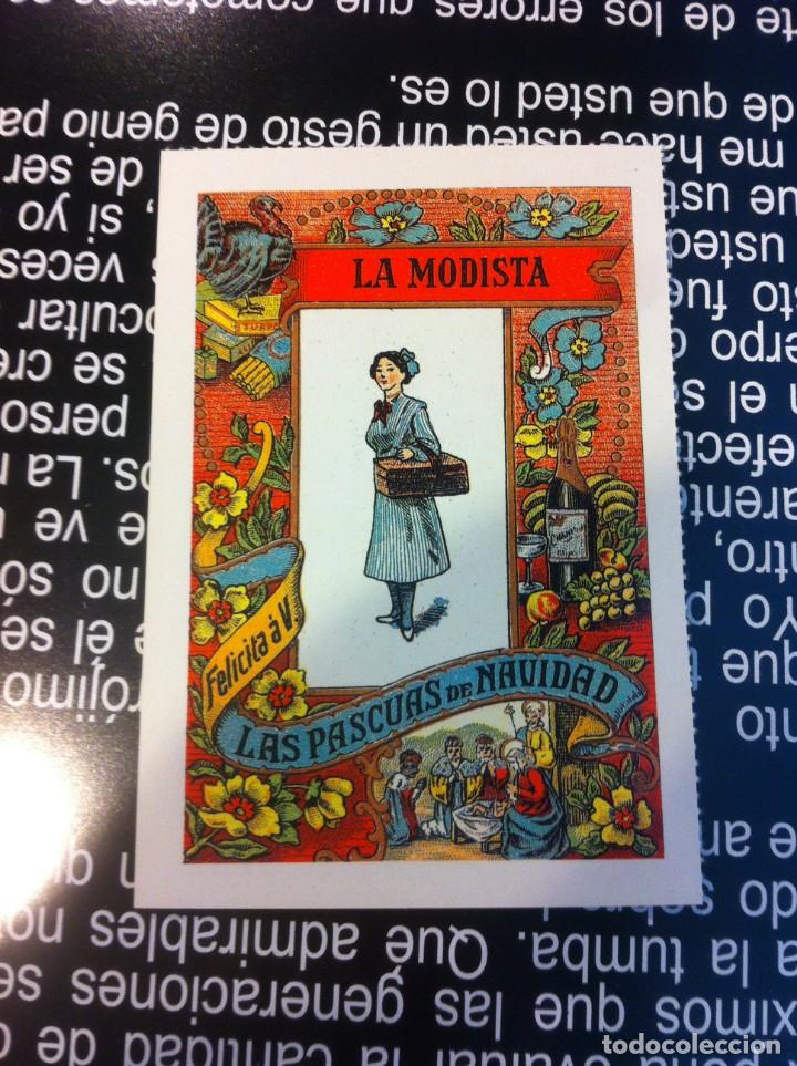 Cartoline: LAS M&Aacute;S BELLAS TARJETAS POSTALES. LA MODISTA FELICITA...