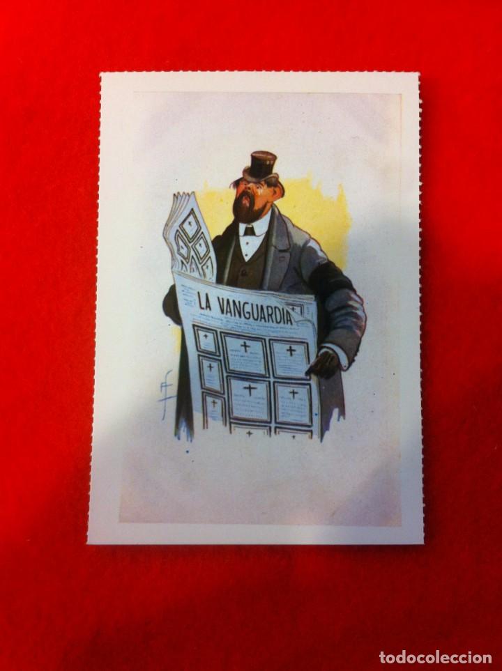 Cartoline: LAS M&Aacute;S BELLAS TARJETAS POSTALES. PERI&Oacute;DICO - REVISTA. LA VANGUARDIA