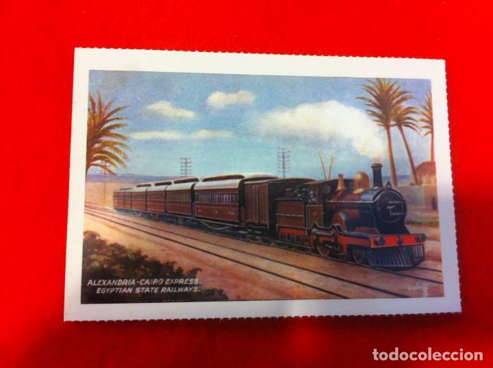 Postkarten: LAS M&Aacute;S BELLAS TARJETAS POSTALES. TREN. ALEXANDRIA - CAIRO EXPRESS. EGYPTIAN STATE RAILWAYS