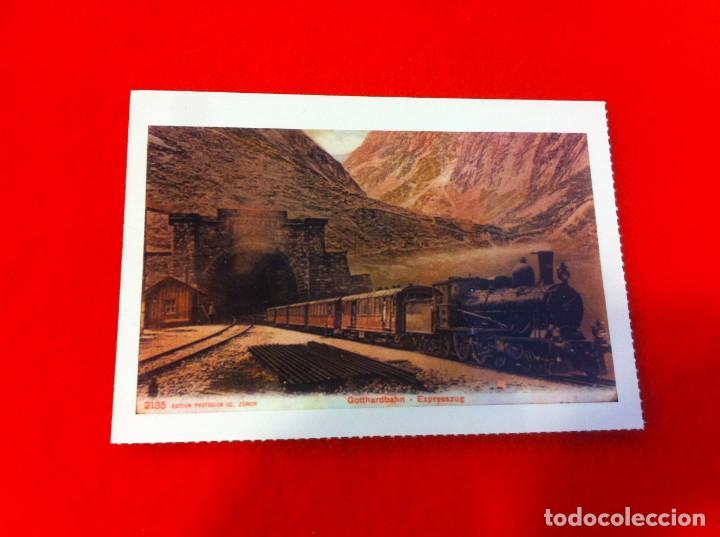 Cartoline: LAS M&Aacute;S BELLAS TARJETAS POSTALES. TREN. GOTTHARDBAHN - EXPRESSZUG