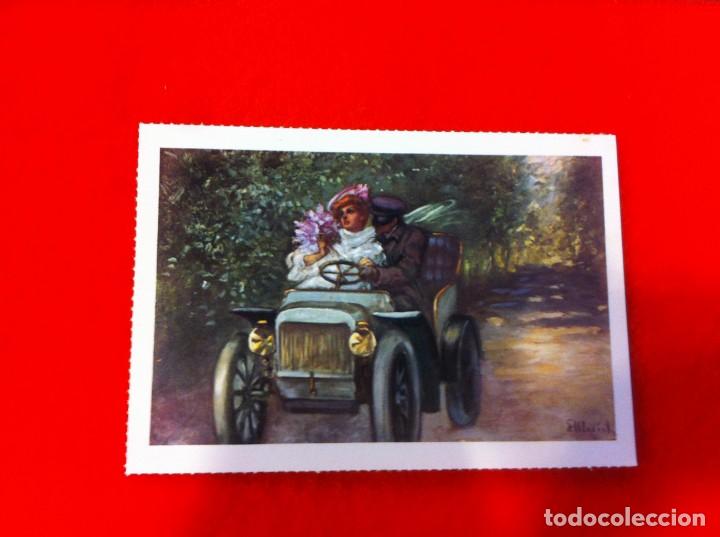Cartoline: LAS M&Aacute;S BELLAS TARJETAS POSTALES. COCHE DE &Eacute;POCA