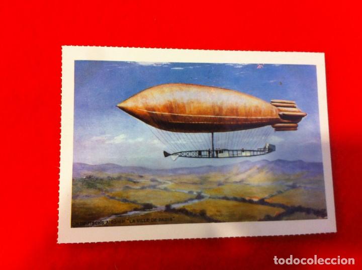 Cartes Postales: LAS M&Aacute;S BELLAS TARJETAS POSTALES. MEDIOS A&Eacute;REOS DE LOCOMOCI&Oacute;N. DIRIGIBLE. LA VILLE DE PARIS