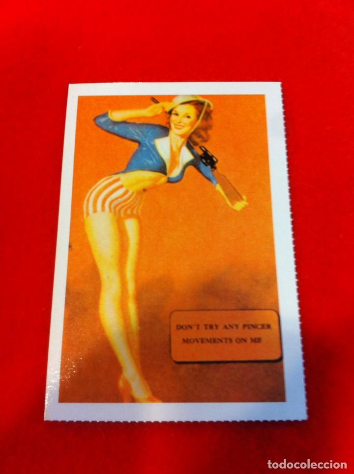 Postales: LAS M&Aacute;S BELLAS TARJETAS POSTALES. . CHICAS PIN-UP - Foto 1