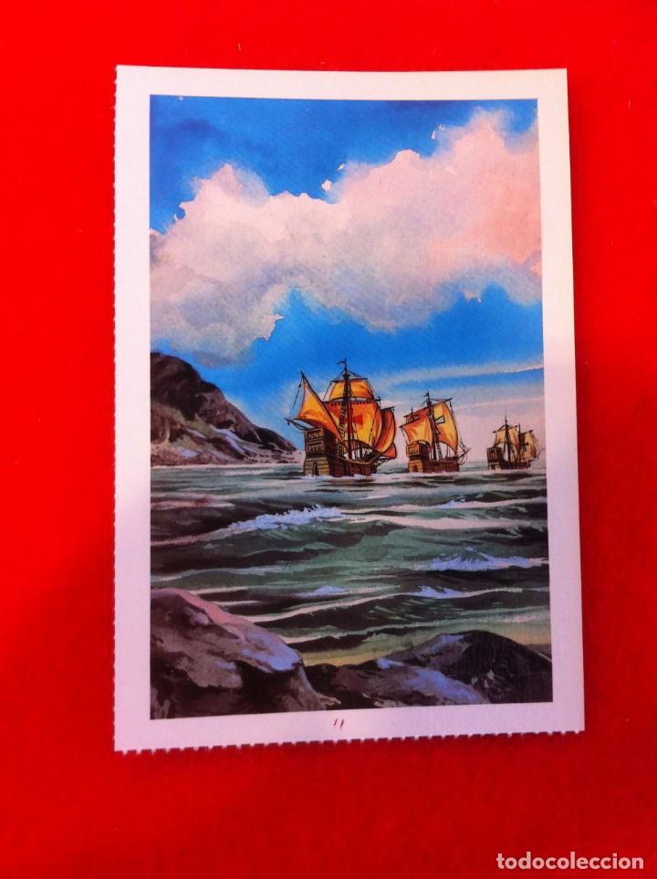 Postales: LAS M&Aacute;S BELLAS TARJETAS POSTALES. CRIST&Oacute;BAL COL&Oacute;N - Foto 1
