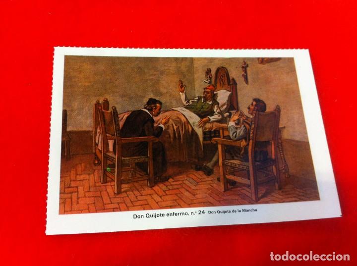 Cartoline: LAS M&Aacute;S BELLAS TARJETAS POSTALES. DON QUIJOTE ENFERMO...