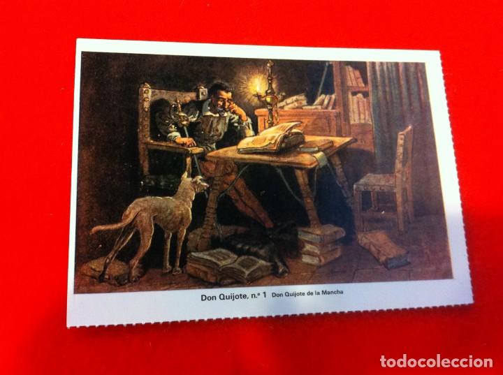 Cartoline: LAS M&Aacute;S BELLAS TARJETAS POSTALES. DON QUIJOTE.