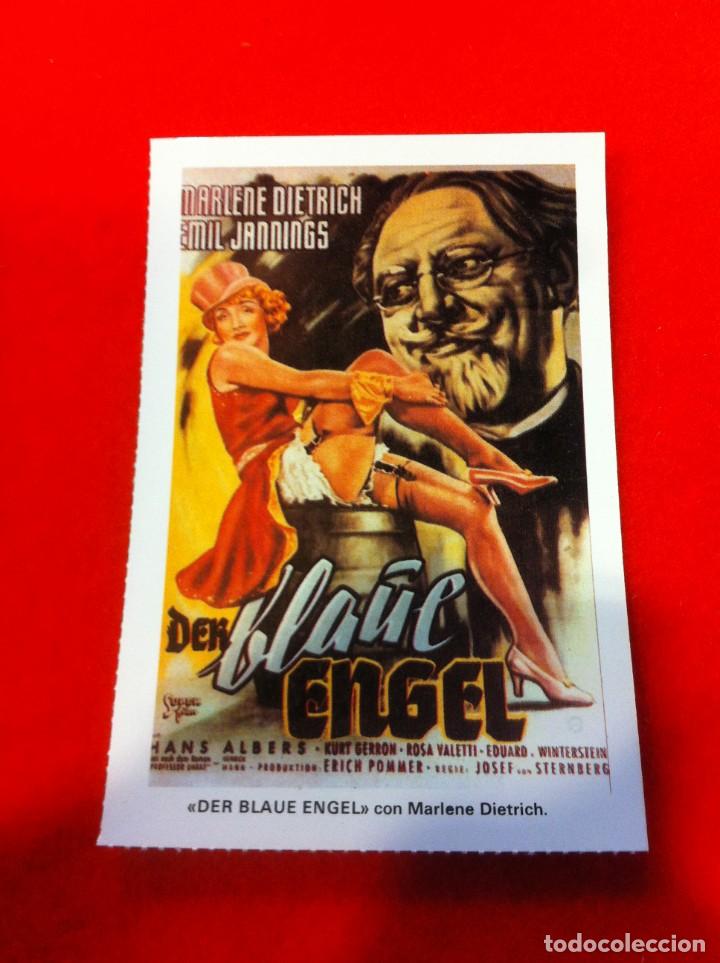 Postkarten: LAS M&Aacute;S BELLAS TARJETAS POSTALES. CARTELES DE CINE. DER BLAUE ENGEL