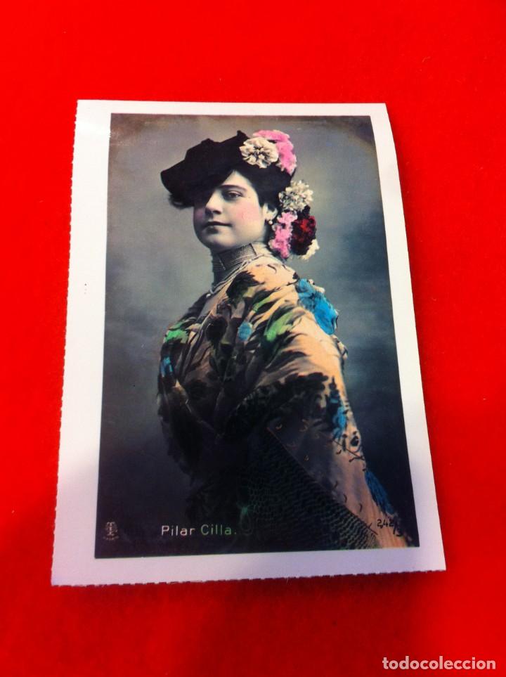 Postais: LAS M&Aacute;S BELLAS TARJETAS POSTALES. MUJERES. PILAR CILLA