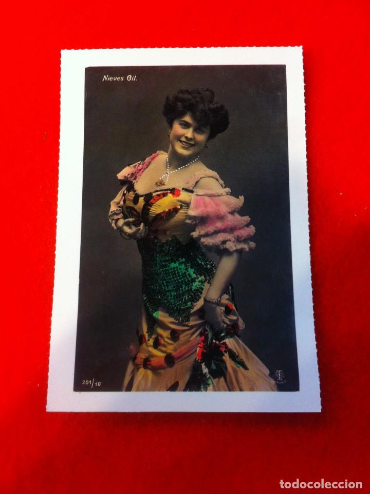 Cartoline: LAS M&Aacute;S BELLAS TARJETAS POSTALES. MUJERES. NIEVES GIL
