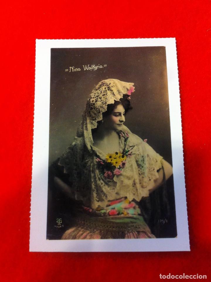 Postais: LAS M&Aacute;S BELLAS TARJETAS POSTALES. MUJERES. NINA WALKYRIA