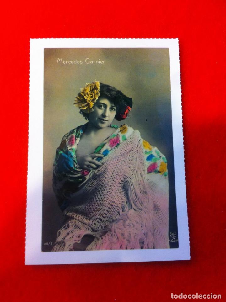 Cartoline: LAS M&Aacute;S BELLAS TARJETAS POSTALES. MUJERES. MERCEDES GARNIER