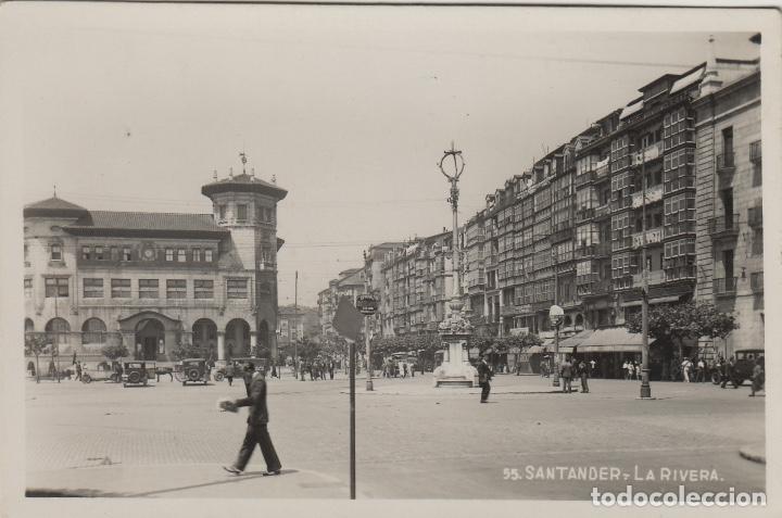 Postales: SANTANDER , 55 LA RIVERA , ref 79 TARJETA POSTAL.ver dorso - Foto 1