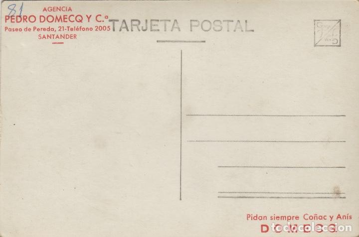 Postales: SANTANDER , 55 LA RIVERA , ref 79 TARJETA POSTAL.ver dorso - Foto 2