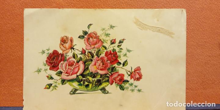 Cartes Postales: ROSAS. VINTAGE. BONITA POSTAL. CIRCULADA