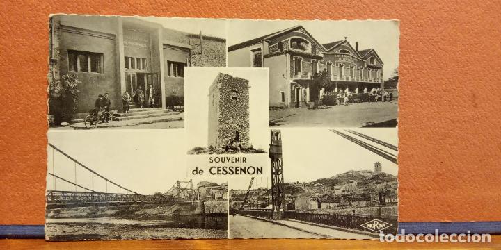 Postkarten: SOUVENIR DE CESSENON. VINTAGE. BONITA POSTAL. CIRCULADA