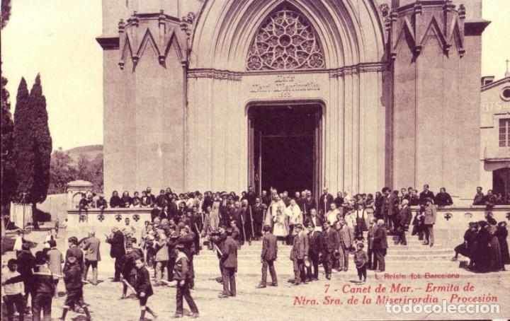 Postales: POSTAL CATALU&Ntilde;A - CANET DE MAR - Ermita - MBC - Foto 1