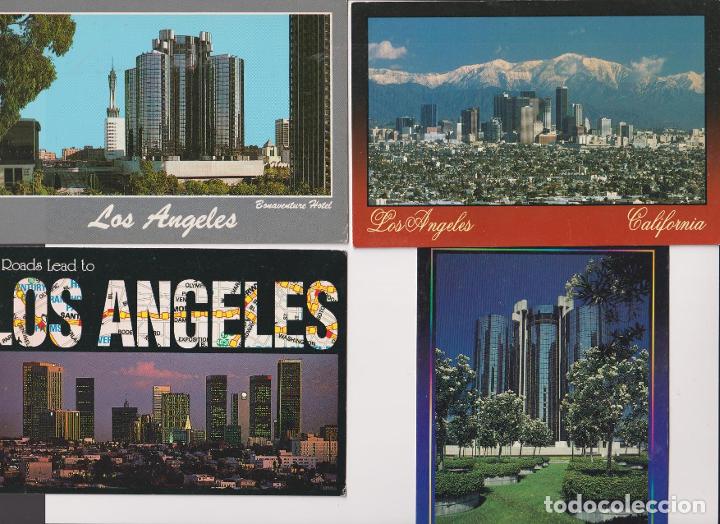 Postales: Lote de 4 Postales de los &Aacute;ngeles - Foto 1