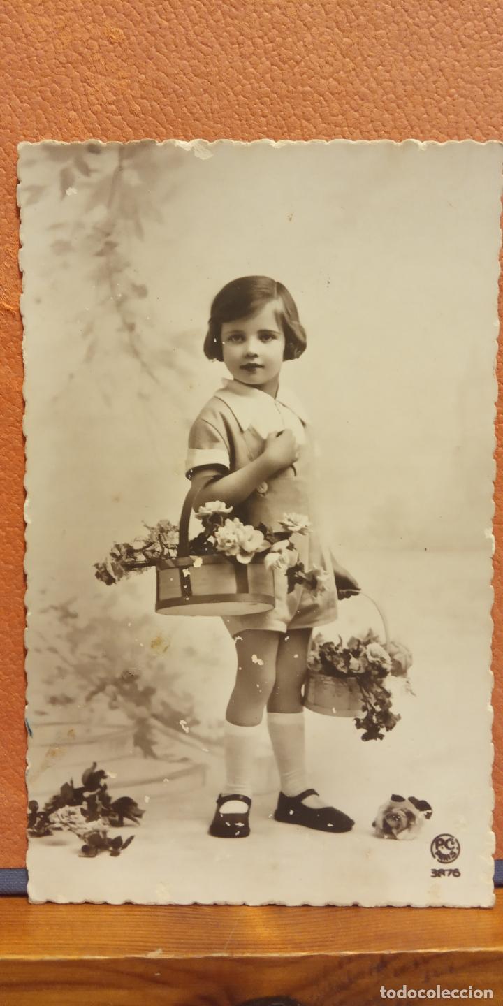 Postkarten: BONITA NI&Ntilde;A. VINTAGE. BONITA POSTAL. CIRCULADA