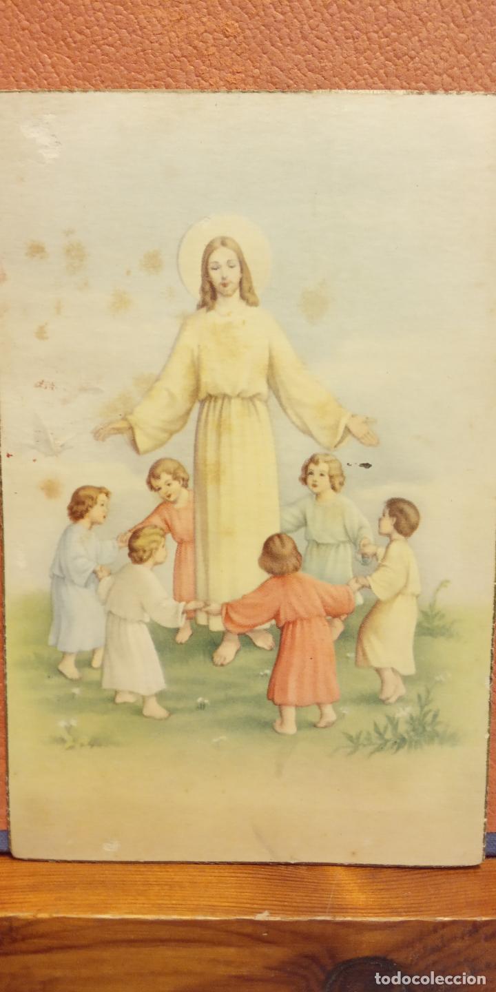 Postkarten: JESUS Y LOS NI&Ntilde;OS. BONITA POSTAL. CIRCULADA