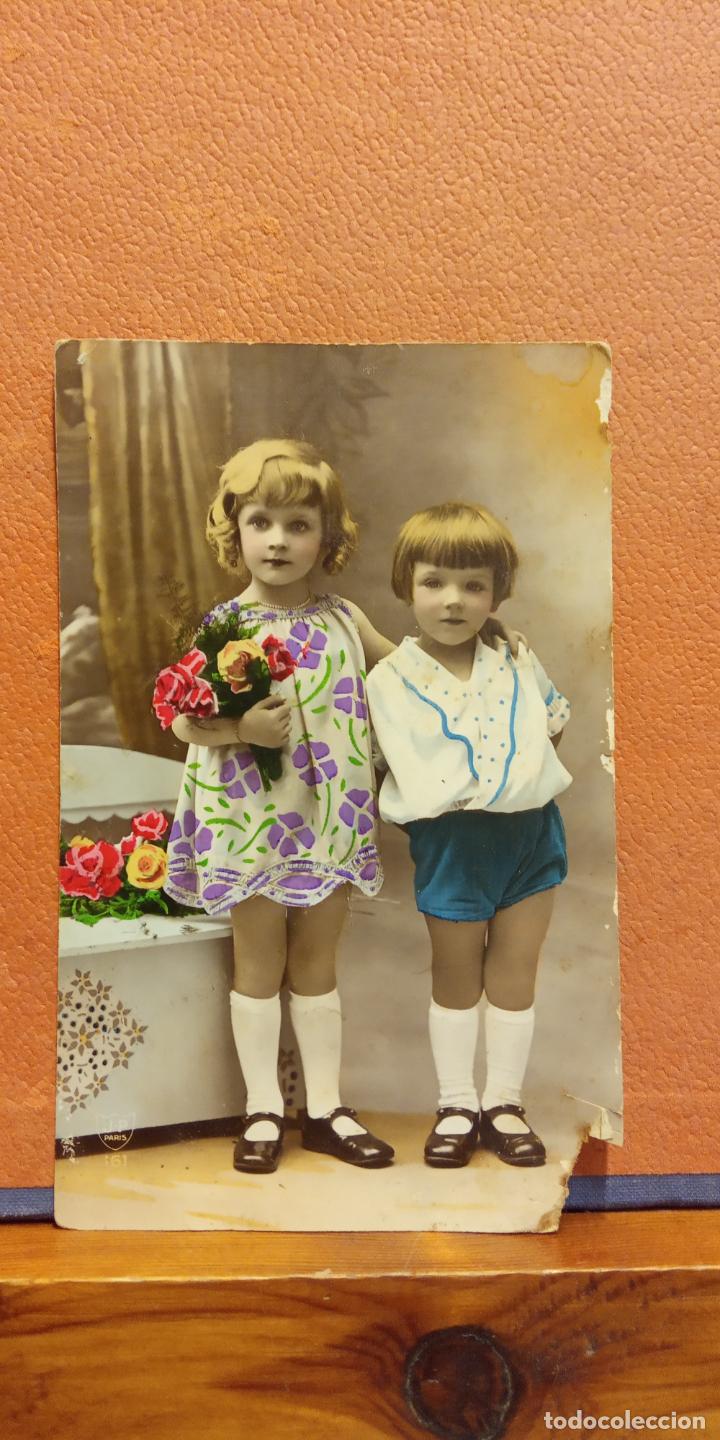 Postkarten: BONITAS NI&Ntilde;AS. BONITA POSTAL. CIRCULADA
