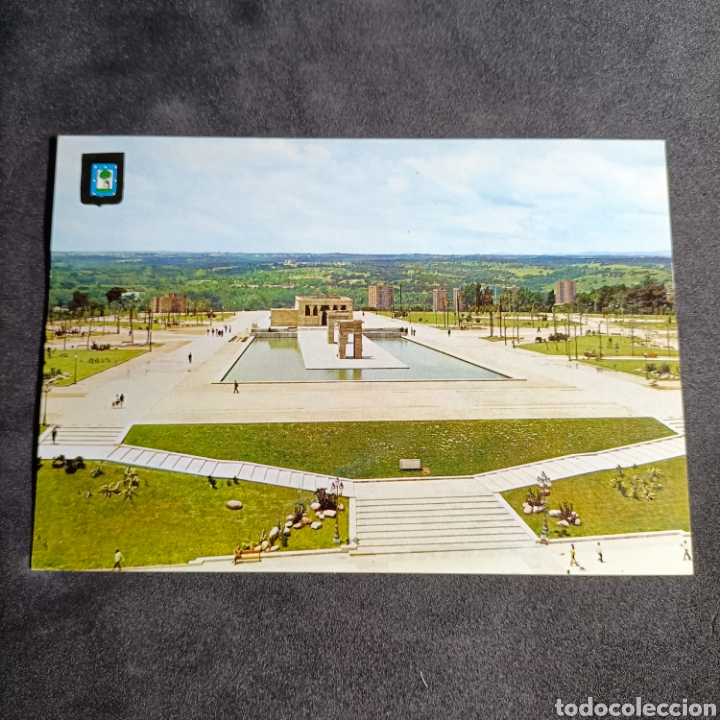 Postales: (62.1) POSTAL CIRCULADA. N&deg;111 MADRID. TEMPLO DEBOT - Foto 1