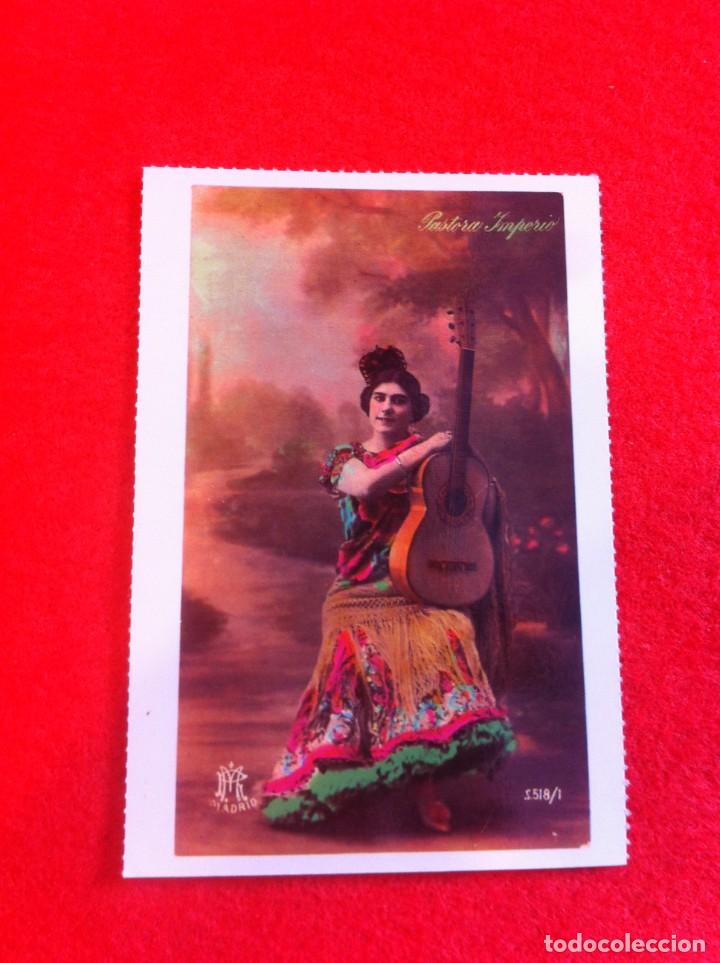Postkarten: LAS M&Aacute;S BELLAS TARJETAS POSTALES. SIGLOS XIX-XX. PASTORA IMPERIO