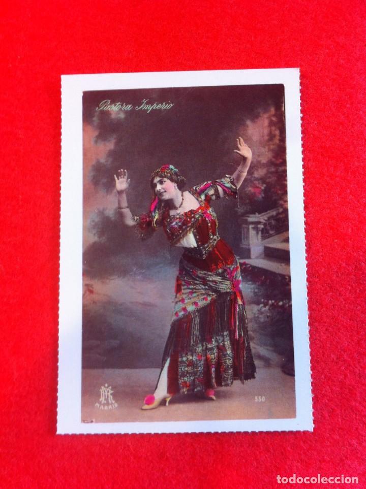 Cartes Postales: LAS M&Aacute;S BELLAS TARJETAS POSTALES. SIGLOS XIX-XX. PASTORA IMPERIO