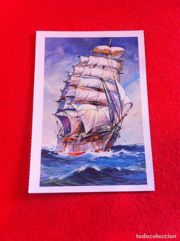 Postkarten: LAS M&Aacute;S BELLAS TARJETAS POSTALES. GRANDES VELEROS