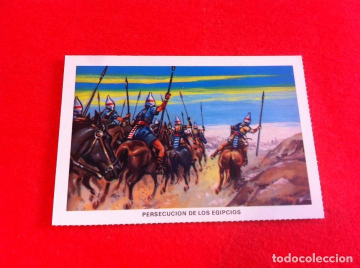 Cartes Postales: LAS M&Aacute;S BELLAS TARJETAS POSTALES. LA SAGRADA BIBLIA. PERSECUCI&Oacute;N DE LOS EGIPCIOS