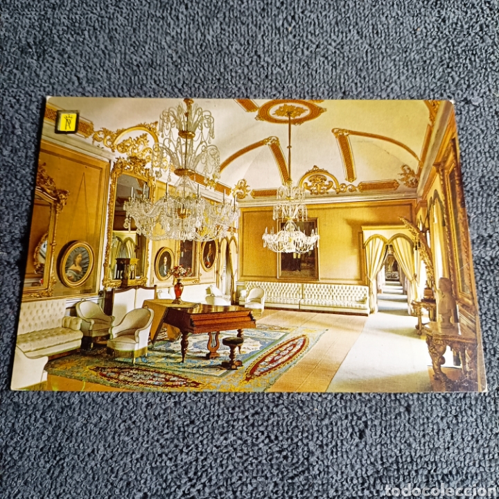 Postais: (62.2) TARJETA POSTAL CIRCULADA. N&deg;9 ARANJUEZ. PALACIO REAL