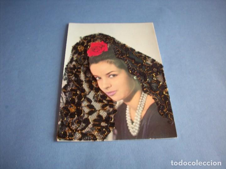 Postales: postal encaje mantilla, comercial prat - Foto 1