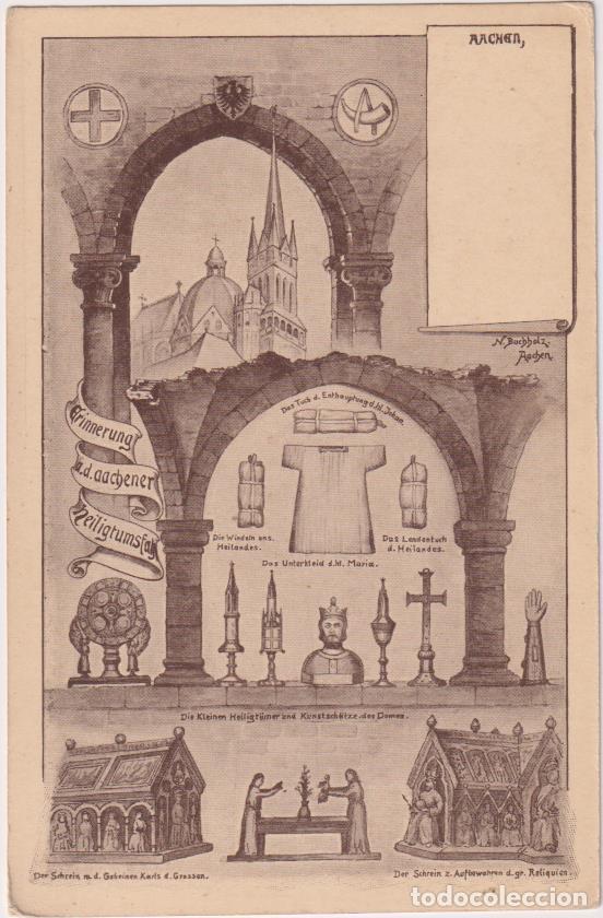 Postales: Antigua Postal. Aachen-Alemania - Foto 1