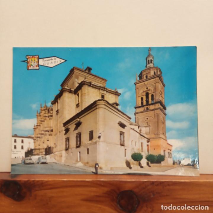Postales: GUADIX, CATEDRAL. BONITA POSTAL. CIRCULADA - Foto 1