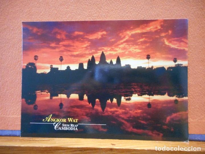 Cartoline: KINGDOM OF CAMBODIA. BONITA POSTAL. NUEVA.