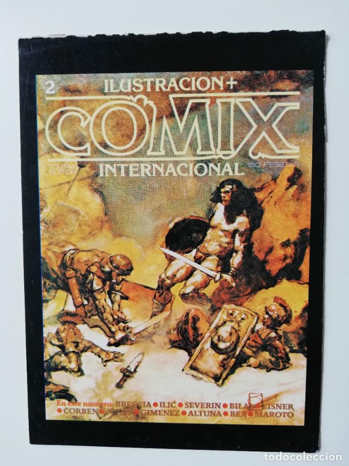 Postais: POSTAL COMIC ILUSTRACION + COMIX INTERNACIONAL ESCRITA VER FOTOS