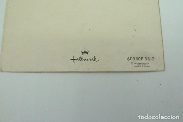 Postales: postal Hallmark. Burrito con flor - Foto 2