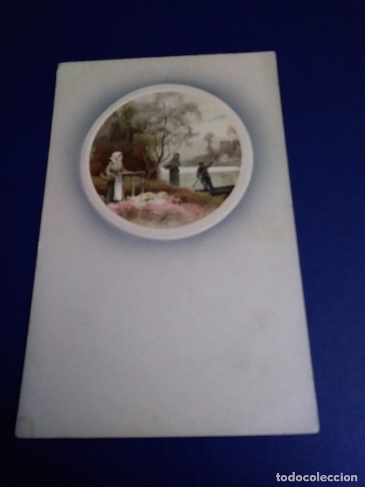 Cartoline: Antigua postal PRINCIPIOS SIGLO XX - Heimkehr Meissner & Buch Litho Serie 1527 - escrita por atr&aacute;s