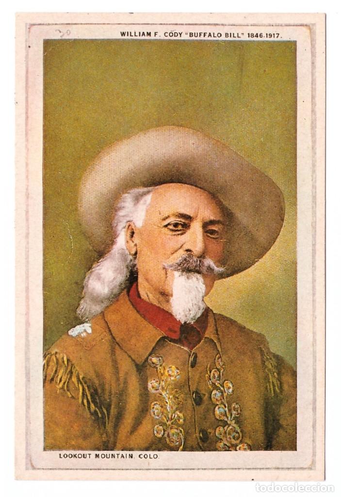 Postales: WILLIAM FREDERICK &rdquo;BUFFALO BILL&rdquo; CODY (EXPLORADOR) // SIN CIRCULAR - Foto 1