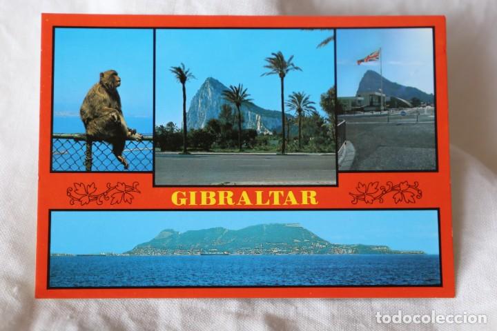Postales: POSTAL N&ordm; 42 GIBRALTAR SEVERAL VIEWS 1986 - Foto 1