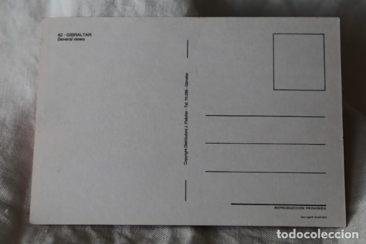 Postales: POSTAL N&ordm; 42 GIBRALTAR SEVERAL VIEWS 1986 - Foto 2