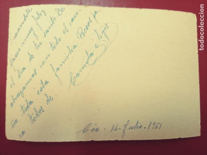Postales: Postal Chovendo (ESCRITA) - Foto 2