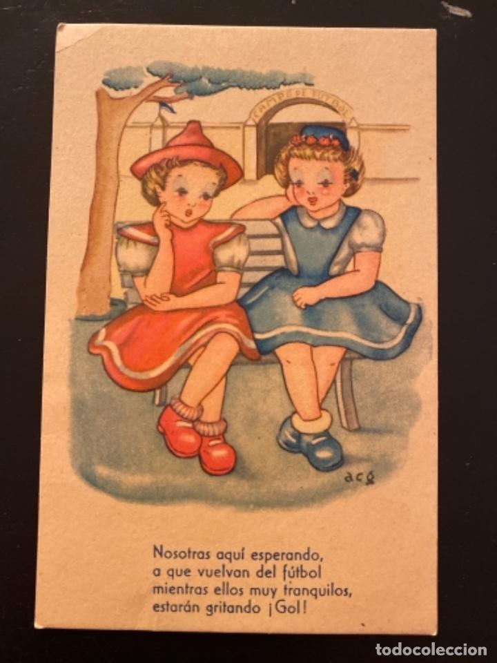 Postkarten: Tarjeta postal antigua N. Monfort firma acg