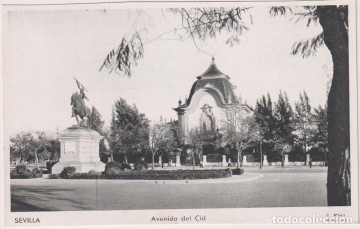 Postales: Sevilla. Avenida del Cid. G. Mauri - Foto 1