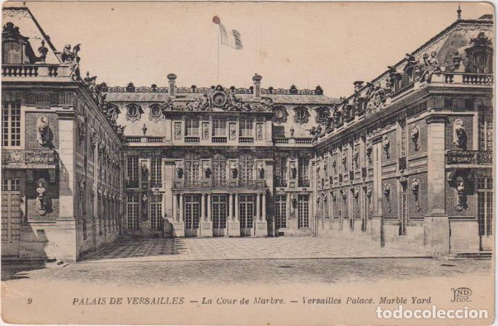 Postales: Palais de Versailles. La cour de Marbre - Foto 1