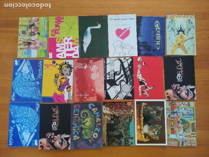 Postales: LOTE 18 POSTALES Y TARJETAS VARIAS (DC) - Foto 1