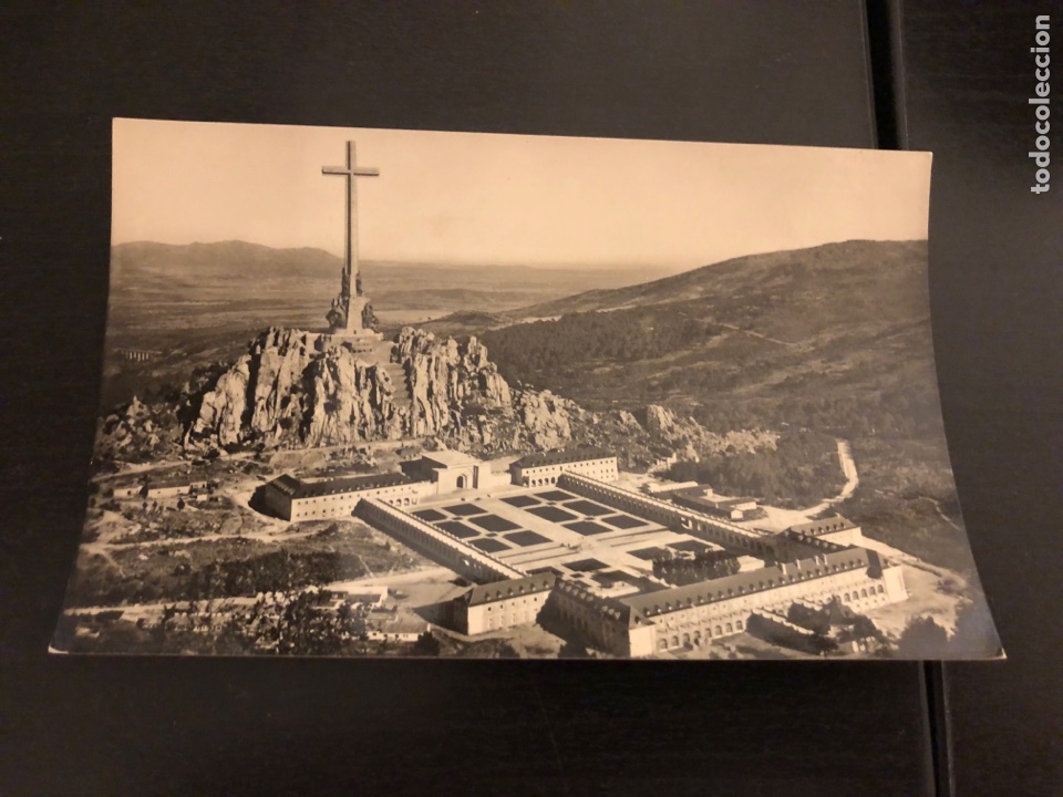 Cartes Postales: Antigua tarjeta postal blanco y negro, Valle de los Ca&iacute;dos (L21)