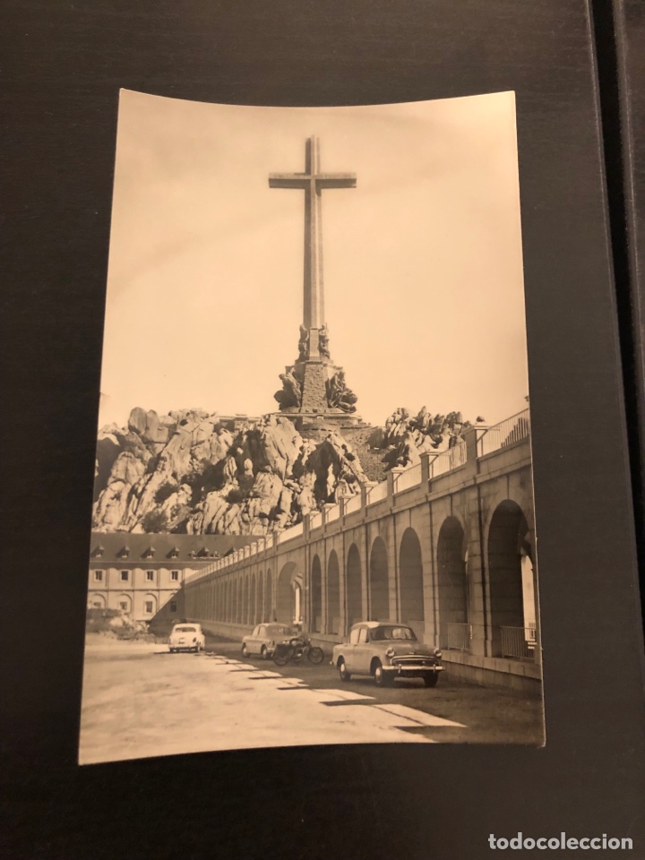 Cartes Postales: Antigua tarjeta postal blanco y negro, Valle de los Ca&iacute;dos (L21)